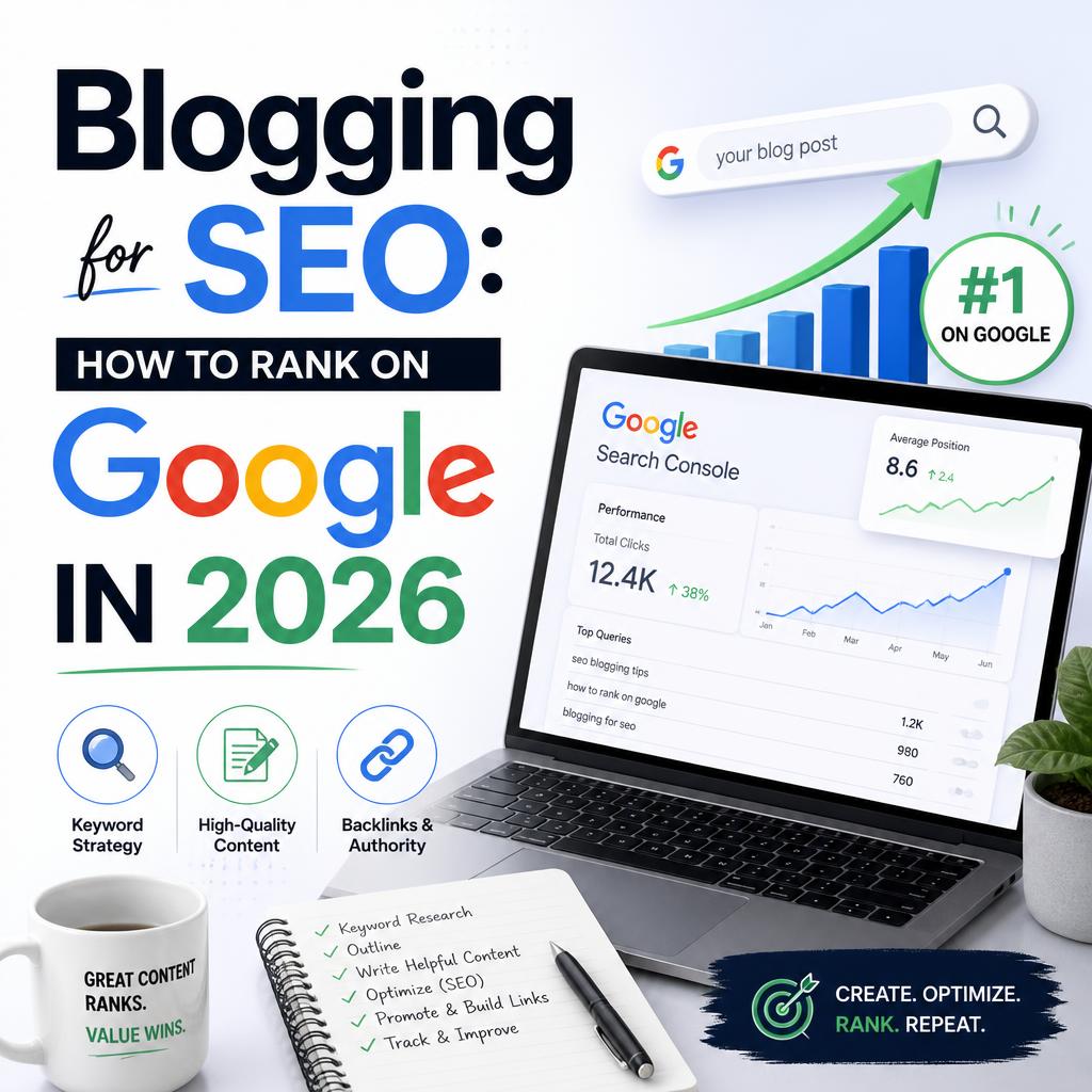 Blogging for SEO: How to Rank on Google in 2026