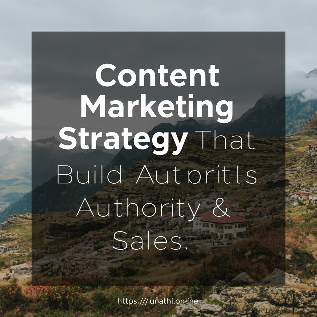 Content Marketing Strategy That Builds Authority and Sales